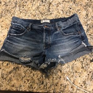 Free people cut off shorts